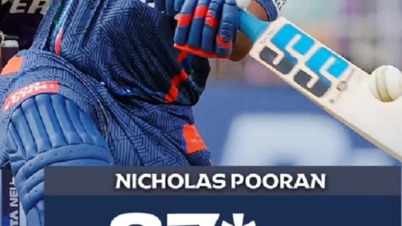 MSG beat KKR by 4 runs in a thriller in Kolkata. Pooran POTM #rainasports