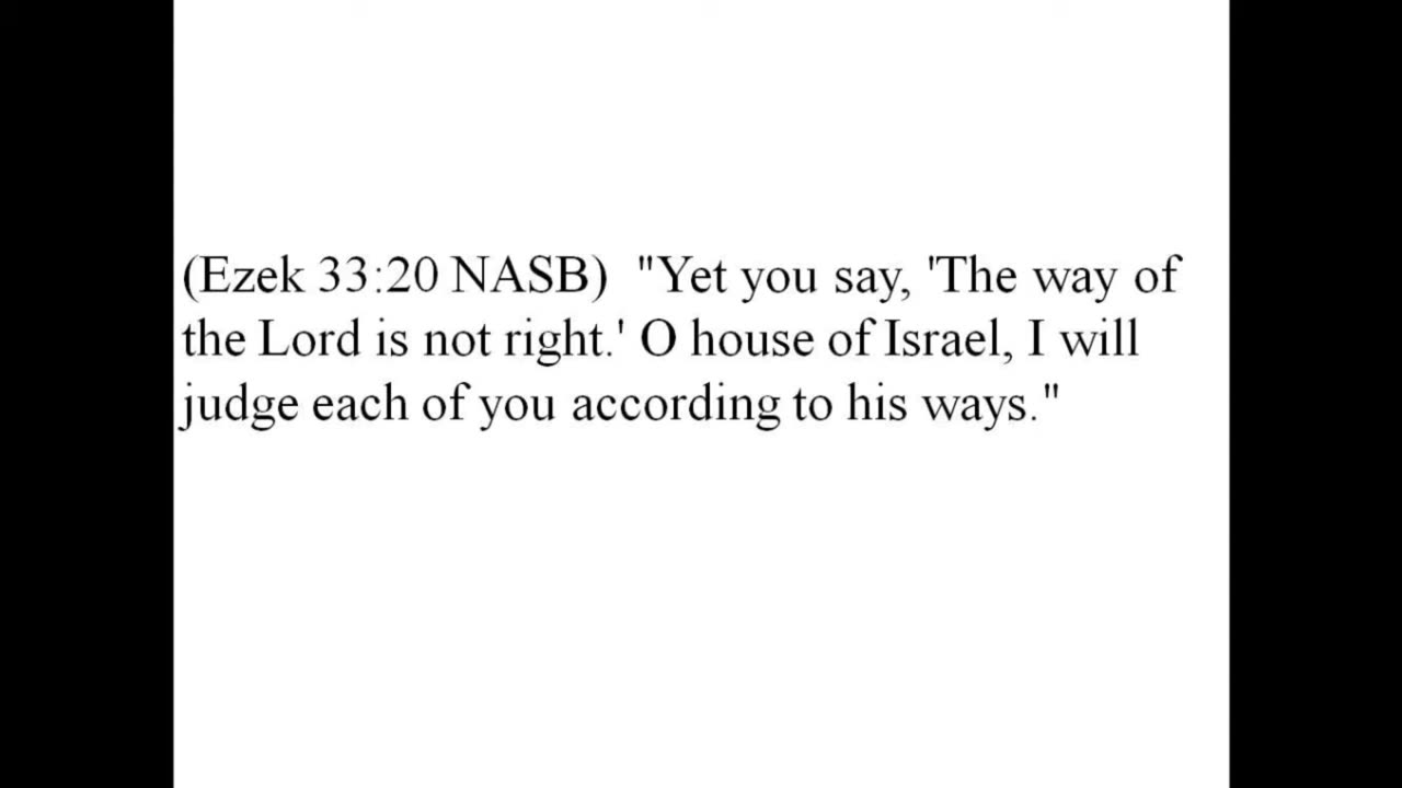 Ezekiel 32 & 33 – Ezekiel is reminded of his call to be a watchman. 2019