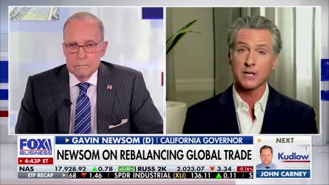 Watch Gavin Newsom Talk About Trade