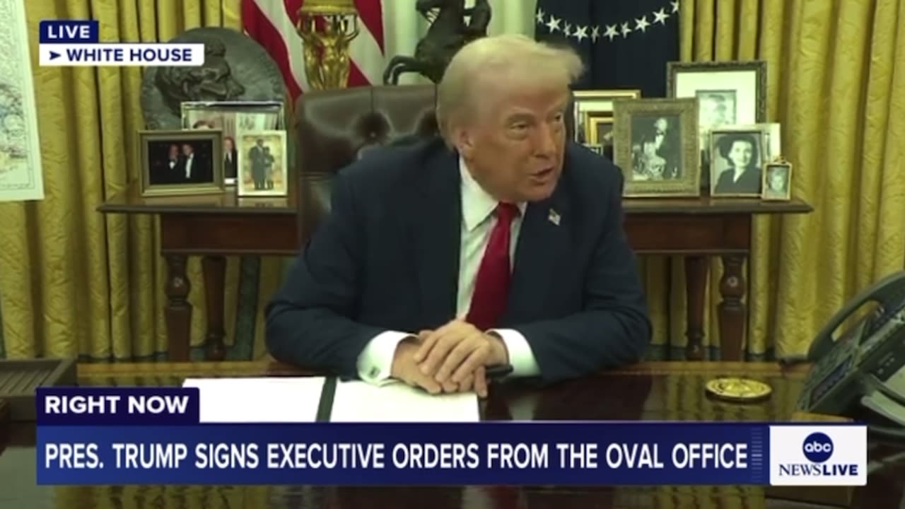 President Trump Says He'd "Love" to Run Against Obama for Third Term