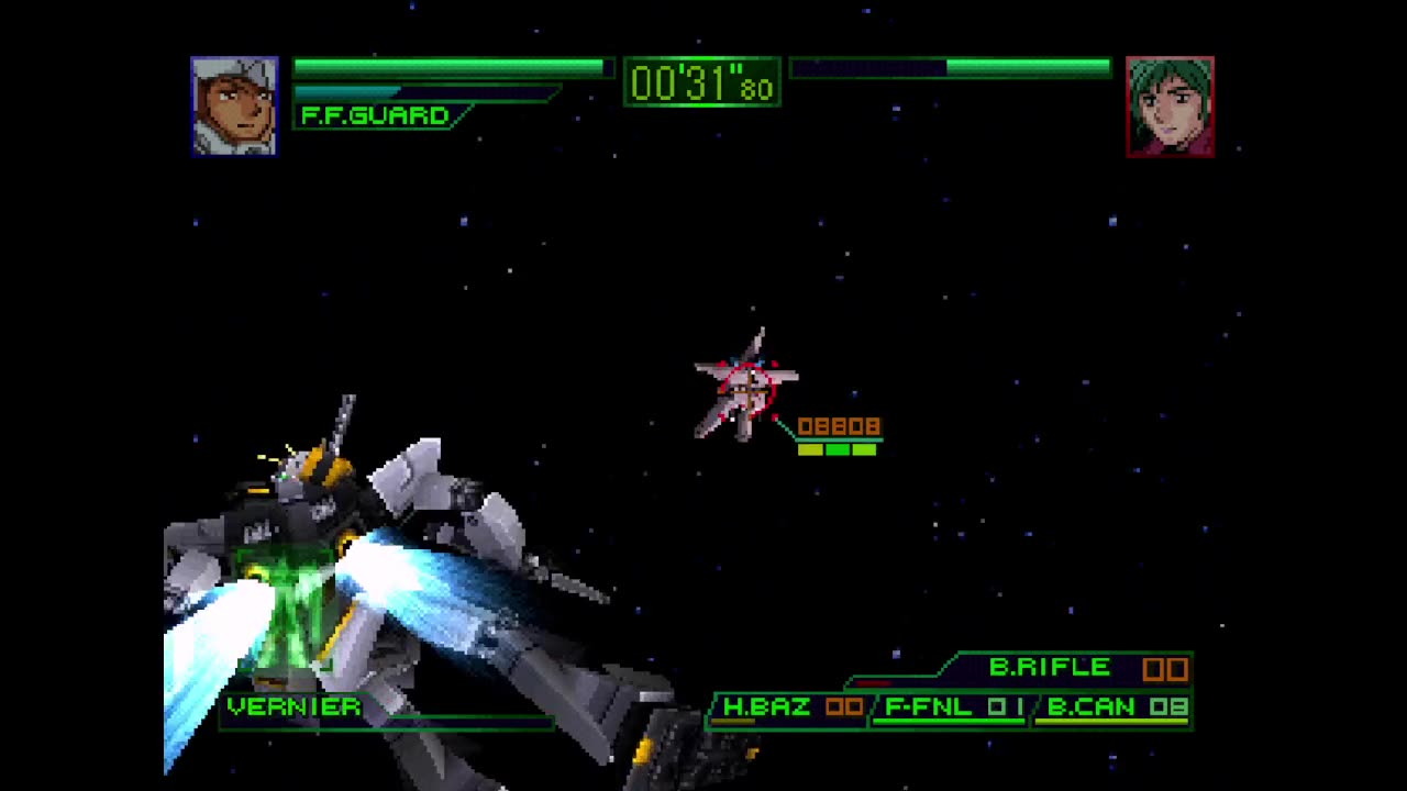 Char's Counter Attack (PS1/RetroArch) [Elle Stream]