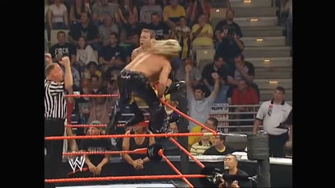 WWE RAW Sept 1 2003 Chris Jericho vs Christian Intercontinental Title HD