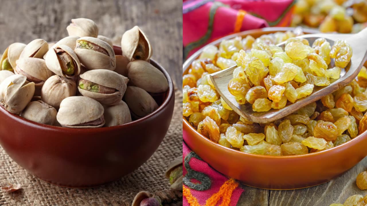 किशमिश और पिस्ता एक साथ खाने के फायदे #short #health #viarl #trending