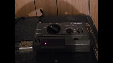 BOSS TU-60 Guitar Tuner.
