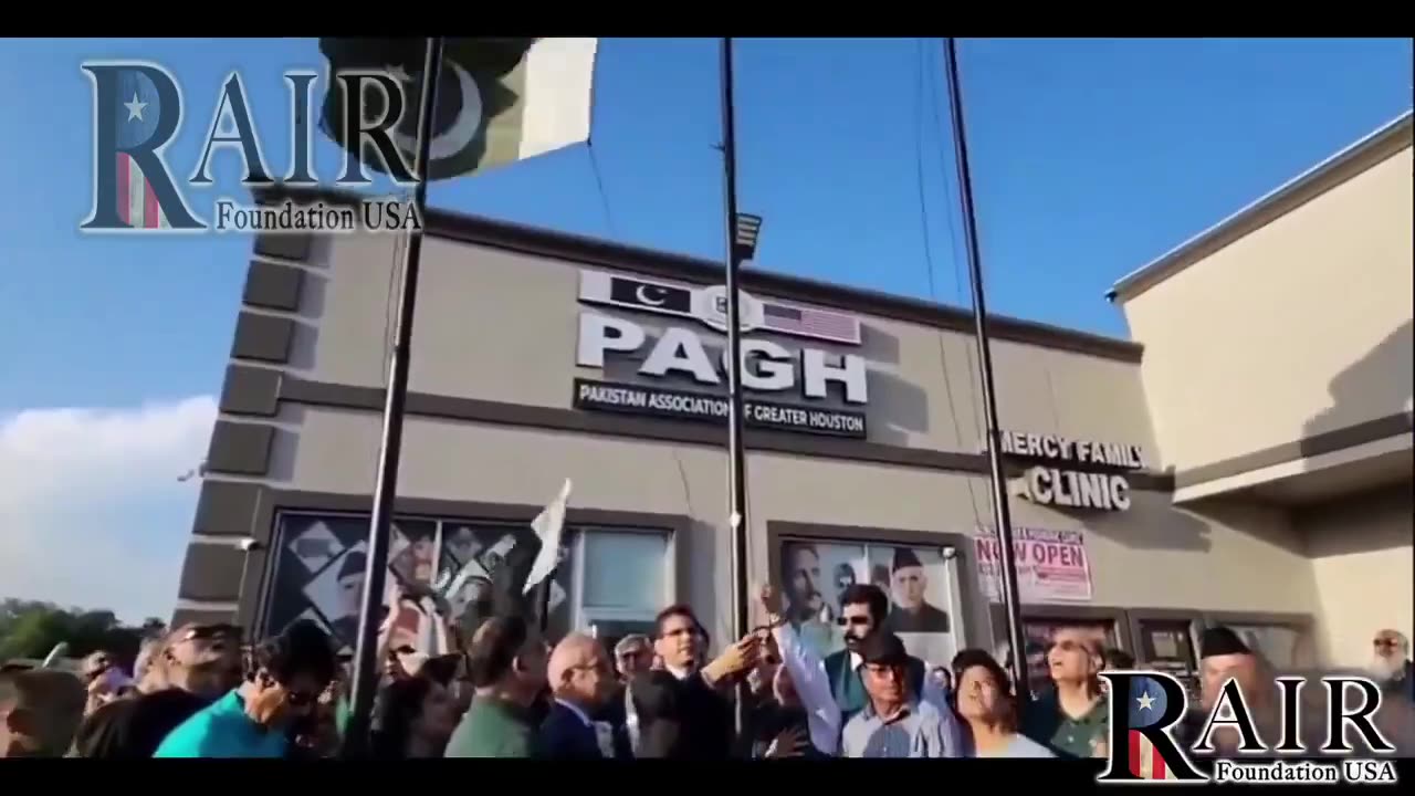 allowed the Pakistani Flag of Persecution to fly on American soil.