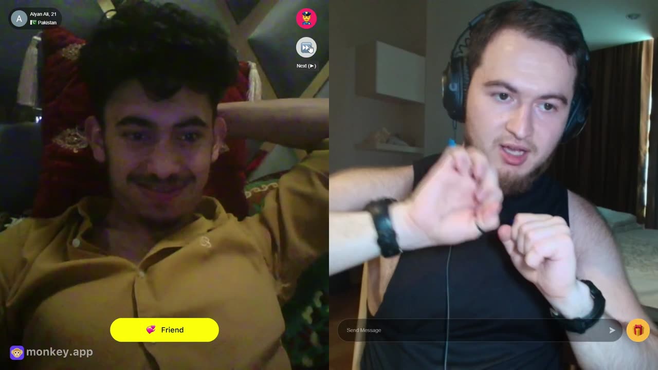 Helping Indians on Monkey App - Borz Noxus Livestream