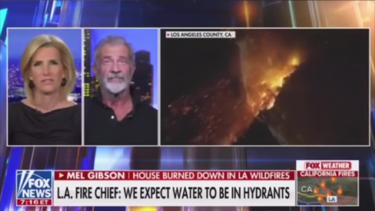 Mel Gibson on LA Fires and SMART Cities