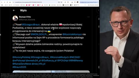Czy Polska szykuje się do interwencji na Ukrainie? Poseł Fritz ujawnia dokumenty
