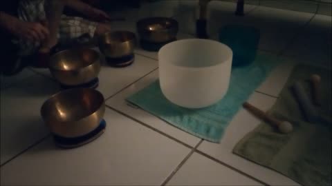 Crystal & Tibetan Singing Bowls Sound Meditation, July 5, 2019 - Jedi Shaman