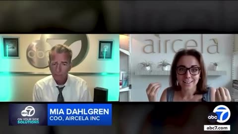 Fuel From Air! Aircela's Machine in Action as Seen on ABC7 | Carbon-Neutral eFuels