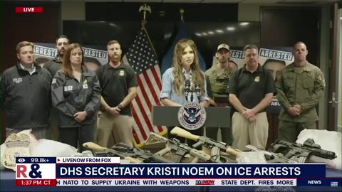 Kristi Noem announces FIVE MORE Alligator Alcatraz-style detention centers are in the works