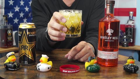 Walter Baker - Whitley Neill Blood Orange Gin & Rockstar Energy Drink