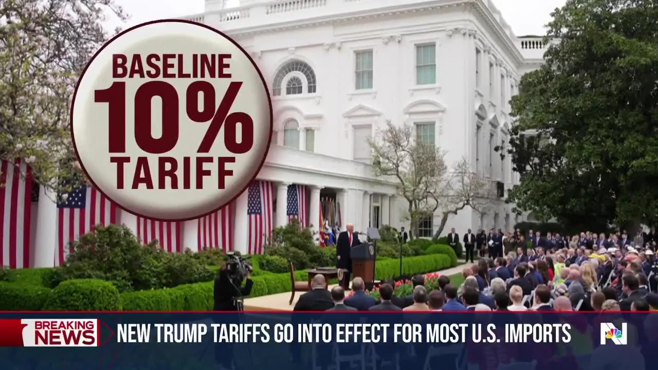 New Trump tariffs go into effect, rattling global economy