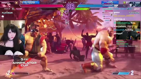 AT&T ANNIHILATOR CUP🥊GAME DAY🥊TEAM LUDWIG SHOCK THE WORLD🥊SF6 WINNER POV🥊 !Leaderboard !Giveaway