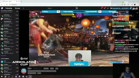 AT&T ANNIHILATOR CUP🥊GAME DAY🥊TEAM LUDWIG SHOCK THE WORLD🥊SF6 WINNER POV🥊 !Leaderboard !Giveaway
