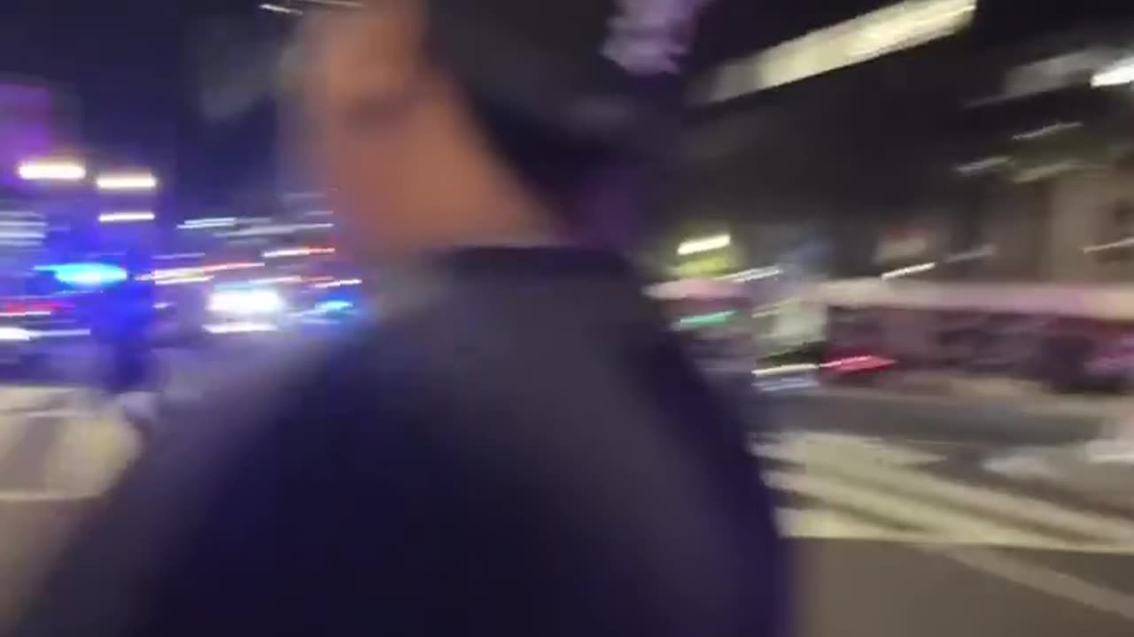 Washington DC, a man pulls out a gun and starts firing at a group who...