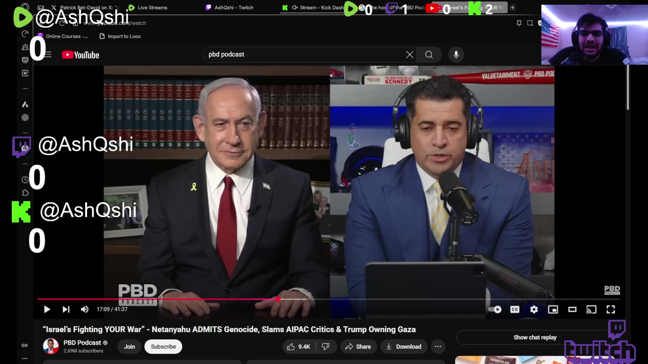 Patrick Bet-David x Benjamin Netanyahu Interview Reaction & Analysis - My First Stream