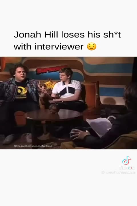 Jonah Hill loses his shit with interviewer