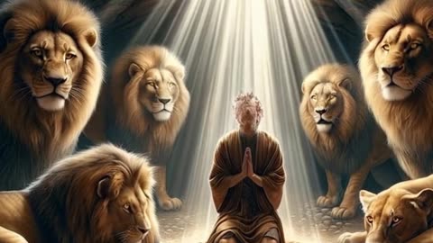 Daniel and the Lions Den
