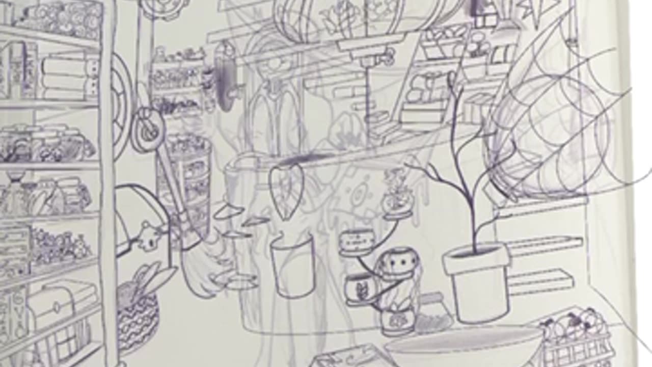 Petal's Background Speeddraw