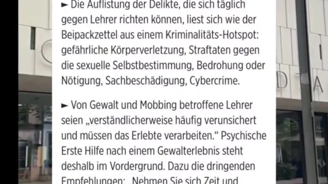 Unglaublich, was an deutschen Schulen los ist