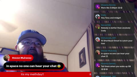 can anyone hear my chat?