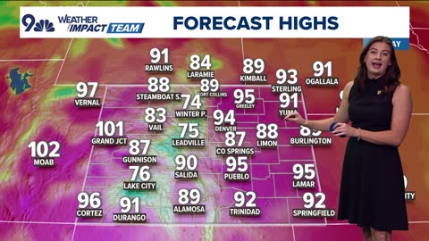 Latest forecast | Hot weekend with a chance for isolated storms