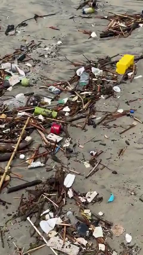 This is what Democrat have done to California Beaches