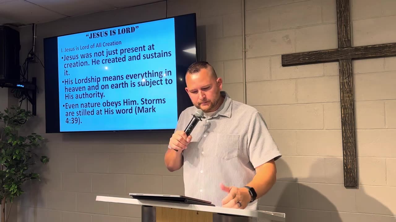 07062025 Pastor Don Witt - Jesus is Lord
