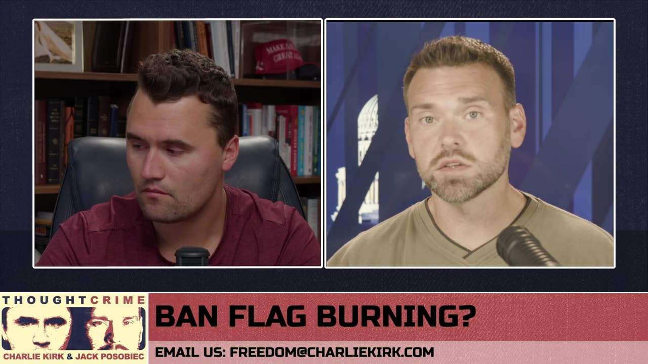 Does Burning the American Flag Count as Freedom of Speech? ThoughtCrime Hosts Debate