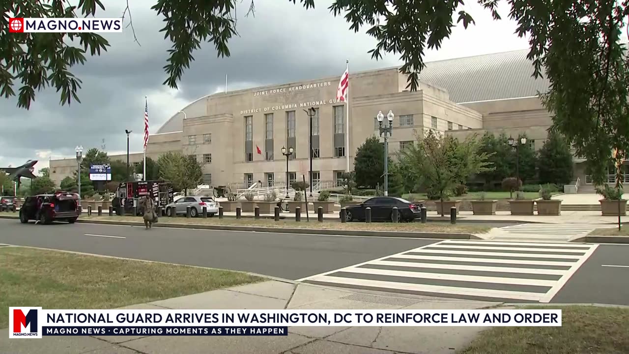 🇺🇸 National Guard Joins President Trump’s Mission to Restore Law & Order in Washington, DC [LIVE]