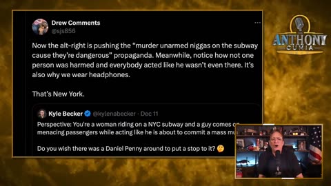 Anthony Cumia (Mental ill Nigger / 🚉 Subway Station)