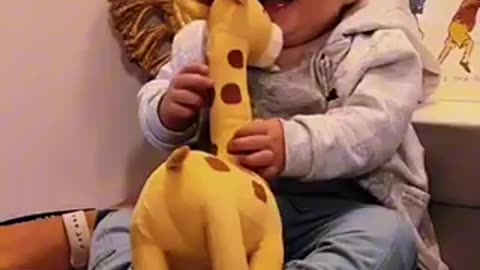 Baby Playing Laughing with Daddy