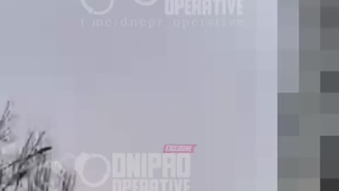 Insane Footage of a Russian Missile Slamming into City of Dnipro