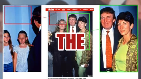 Fact Check: Video Is NOT Authentic Footage Of Trump Pointing At Minor Girls With Ghislaine Maxwell