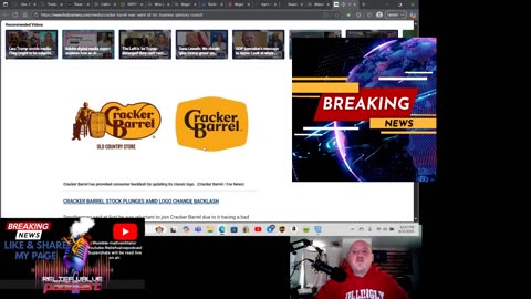 Cracker Barrel goes woke with new and exciting logo change!!!