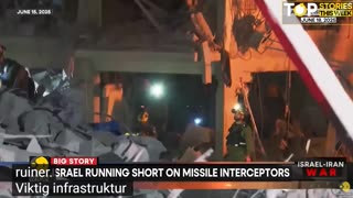 # 1489 - Massiv spärreld av missiler över Israel. SVENSKTEXTAD