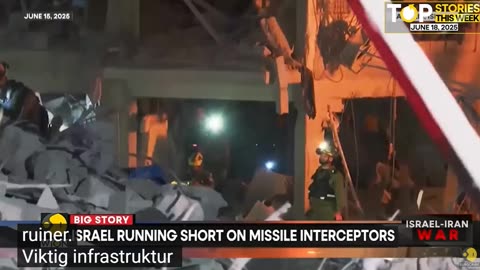 # 1489 - Massiv spärreld av missiler över Israel. SVENSKTEXTAD