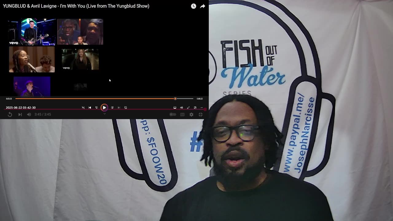 YUNGBLUD Avril Lavigne Im With You Live Reaction