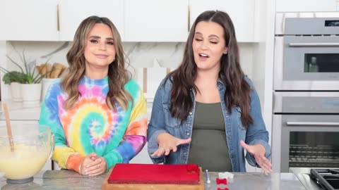 BABY #2 NAME REVEAL!! Baby Name Reveal Surprise TINY Cakes! w- My Sister! - YouTube