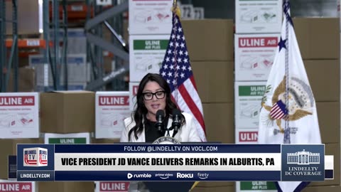 Vice President JD Vance Delivers Remarks in Alburtis, PA