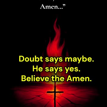 Every promise is yes in Him — stop talking yourself out of it