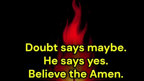 Every promise is yes in Him — stop talking yourself out of it
