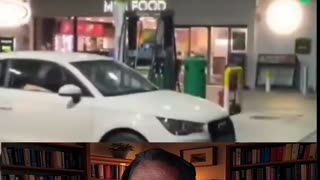 Police leave their vehicle unattended for a moment & this happens