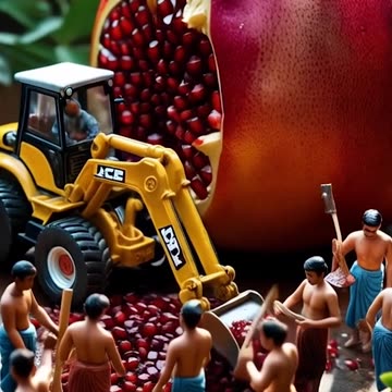 Admiring the beauty and symbolism of a pomegranate 🍃 #art #collectibles #beauty #symbolism