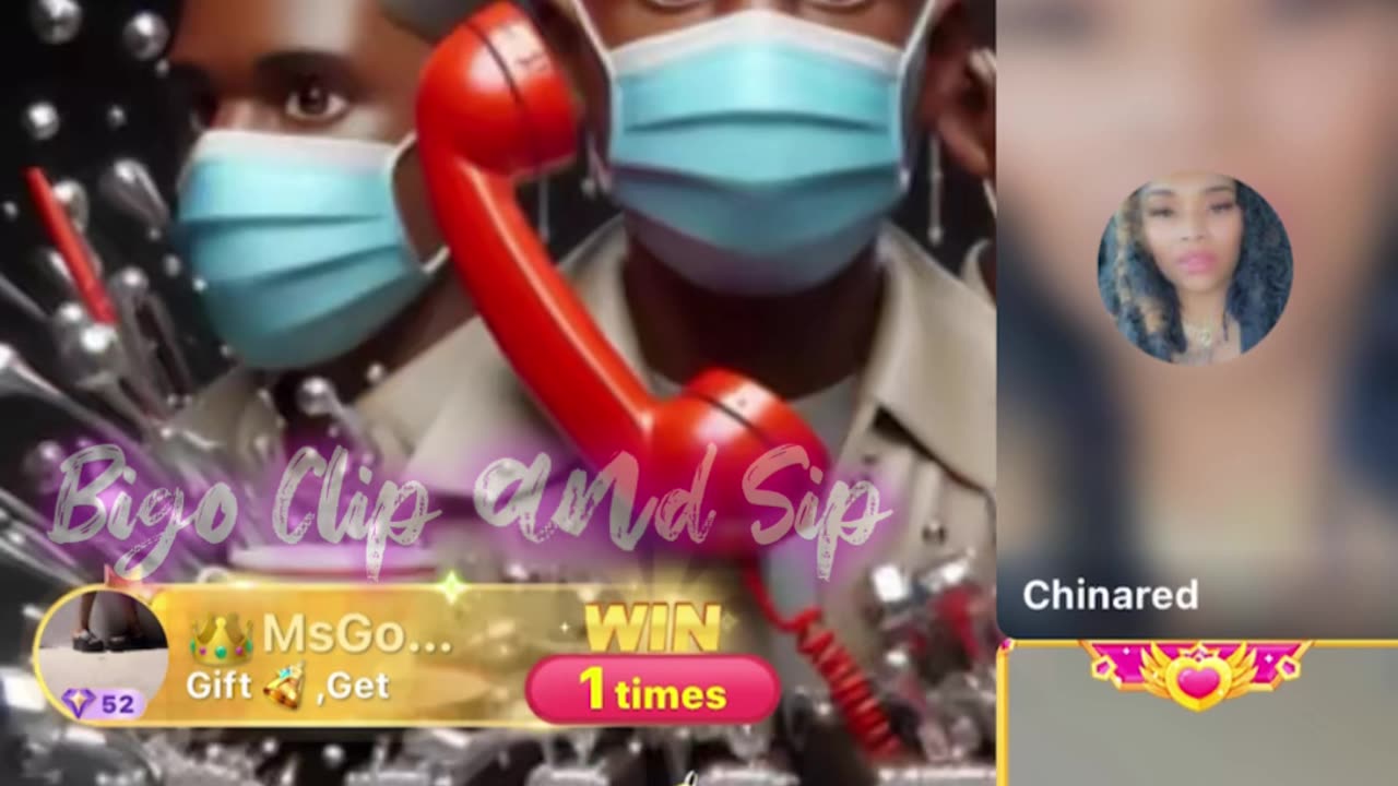 MessyCaller live ft ChinaRed vs TrinaB n it gets dark 5/5/25 #bigoclipandsip