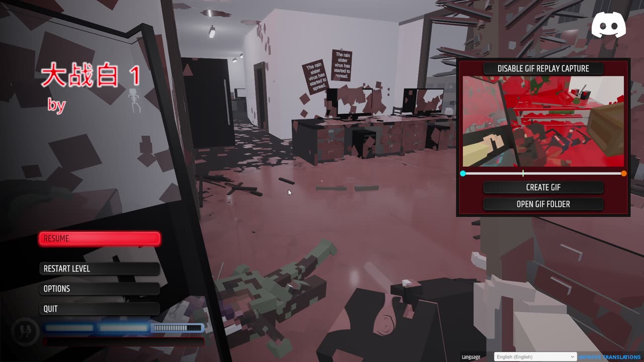 Playing Paint The Town Red Steam Workshop level maps - (No Commentary).