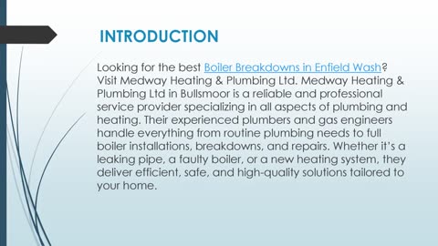Best Boiler Breakdowns in Enfield Wash