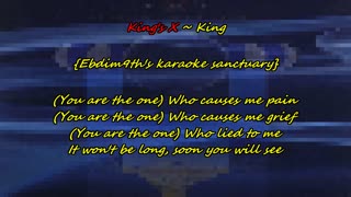 King's X - King {karaoke is coming yeah}