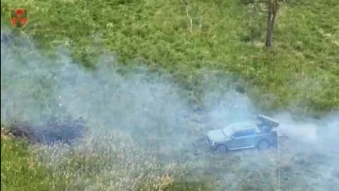 Ukrainian Sivalka VM-8 Flamethrower Mounted on Pickup Truck Devastates Russian Positions